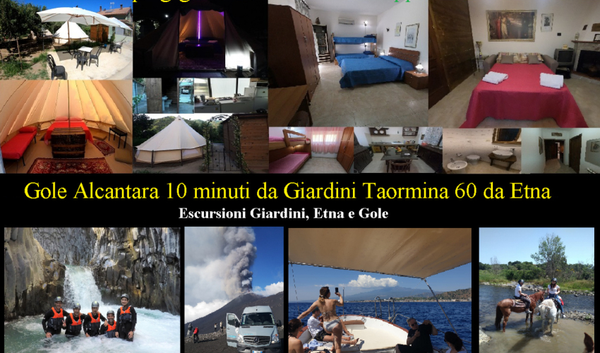 Gole Alcantara Mini Glamping Lanternavacanze